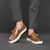 Imagem do Itália sapatos casuais masculinos verão mocassins de couro sapatos de escritó