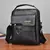 Imagem do 2024 nova marca de luxo dos homens crossbody saco de ombro couro para homens bol