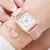 Conjunto de Relógios de Moda Feminina - 6 Unidades - Flix Shop