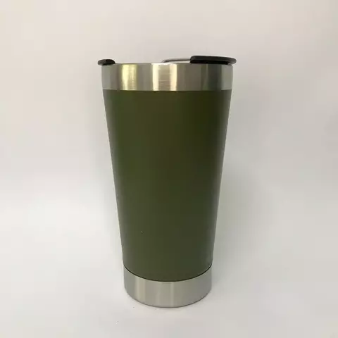 Drop Copo Térmico 473ml Com Tampa E Abridor Inox Quente Gelado Manter Temperatu