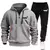Imagem do 2024 masculino agasalho moletom + moletom duas peças conjunto masculino e femin