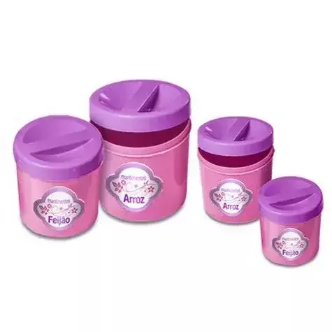 Kit Cozinha Infantil com 6 Brinquedos Airfryer, Potes de Mantimentos e Liquidificador