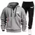 Imagem do 2024 masculino agasalho moletom + moletom duas peças conjunto masculino e femin