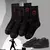 Meias cactus jack para homens, Meias cactus, Meias pretas, 3 pares - comprar online