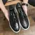 Itália sapatos casuais masculinos verão mocassins de couro sapatos de escritó