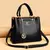 Bolsa tote feminina de couro macio, 3 camadas, grande capacidade, confortável,