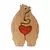 Urso Família Tema Arte de Madeira Quebra-Cabeça Escultura de Madeira DIY - comprar online