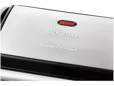 Churrasqueira Mondial Master Press 2 em 1 Retangular - 110V - comprar online