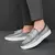 Itália sapatos casuais masculinos verão mocassins de couro sapatos de escritó - Flix Shop