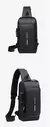 Mochila Multifuncional Anti Roubo USB Bolsa de Ombro - loja online
