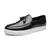 Itália sapatos casuais masculinos verão mocassins de couro sapatos de escritó