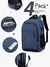 Mochila de grande capacidade para homens e mulheres, bolsa para computador de vi na internet