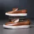 Itália sapatos casuais masculinos verão mocassins de couro sapatos de escritó - comprar online