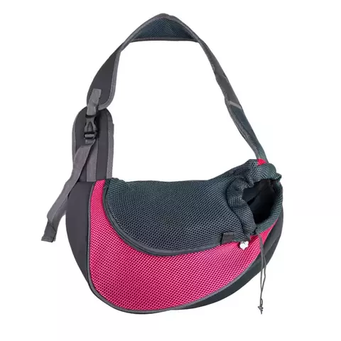 Mochila para transporte de cães e gatos, bolsa de ombro para viagem, estilingue