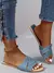Designer novas sandálias sofisticadas de salto baixo chinelos sexy peep toe sap - loja online