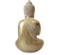 Buda Dourado Namastê 32cm - Gratidão e Prosperidade na internet