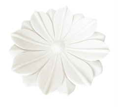 Incensário Flor de Lótus da Pureza em Marmorite 25cm - 5 Furos - comprar online