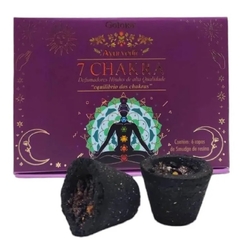 Defumador Goloka Hindu Premium Smudge - 7 Chakras: Equilíbrio dos Chakras na internet