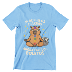 Camiseta Chakras Capivara na internet