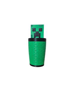 Imagen de Vaso Milkshake Minecraft