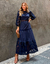 Vestido Midi Laise Marinho