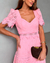 Vestido Midi de Laise Rosa Candy - comprar online