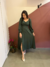 Vestido busto drapeado liso ML na internet