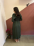Vestido busto drapeado liso ML - Jac Luiz Moda Feminina