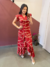 Vestido longo babado - Jac Luiz Moda Feminina