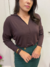 Blusa polo ml malha - Jac Luiz Moda Feminina