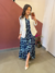 Vestido longo babado - loja online