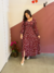 Vestido estampado busto drapeado ML - Jac Luiz Moda Feminina