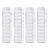 Luz De Emergencia Pack X4 Unidades Batería Recargable Usb