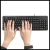 Combo Teclado 104 Teclas Y Mouse Óptico Cable Conexión Usb - Tuatienda Online