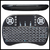 Mini Teclado Smart Tv Retroiluminado Led Inalámbrico Con Luz - Tuatienda Online