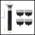 Máquina De Cortar Pelo Kit Patillera Set Peluquería Barbería