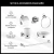 Set Kit 6 Accesorios Para Baño Completo De Acero Brillante - comprar online
