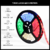 Tira Luces Led Rgb 5 Metros Kit Completo Control Y Fuente - comprar online