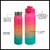 Botellas Motivacionales Degrade Set X3 Plástico Con Pico en internet