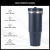 Vaso Térmico Botella 900ml De Acero Inoxidable Hermético