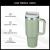 Vaso Térmico 1.2l Con Sorbete Y Manija Acero Inoxidable
