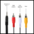 Cable Adaptador De Audio 3,5mm Auxiliar A 3 Rca 3 Metros - tienda online