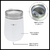 Vaso Térmico Con Tapa Acero Inoxidable 350ml Antideslizante