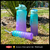 Botellas Motivacionales Degrade Set X3 Plástico Con Pico