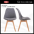 Imagen de Sillas Tulip Tapizada Con Almohadón X2 Unidades Patas Madera