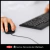 Imagen de Combo Teclado 104 Teclas Y Mouse Óptico Cable Conexión Usb