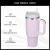 Vaso Térmico 1.2l Con Sorbete Y Manija Acero Inoxidable