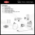Set Kit 6 Accesorios Para Baño Completo De Acero Brillante