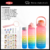 Botella De Agua Motivacional Set X3 Degradé Plástico Pico - Tuatienda Online