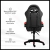 Silla Gamer De Escritorio Pc Ergonómica Reclinable Ecocuero en internet
